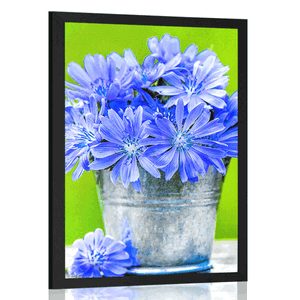 POSTER BOUQUET OF FLOWERS IN A BUCKET - VASES - POSTERS