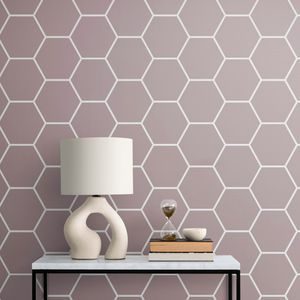 TAPETA MODERNÝ HEXAGÓN VZOR - VZOROVANÉ TAPETY - TAPETY