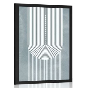 POSTER CURCUBEU BOHO MID-CENTURY - MOTIVE DIN ATELIERUL NOSTRU - POSTERE