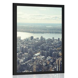 AFFICHE – CENTRE DE NEW YORK CHARMANT - VILLES - AFFICHES