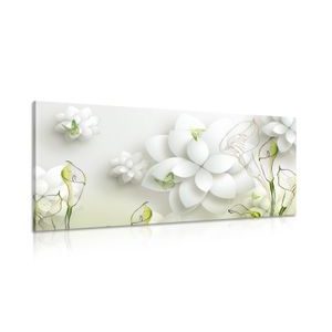 TABLEAU SUR TOILE – FLEURS ABSTRAITES - PEINTURES ABSTRAITES - TABLEAUX