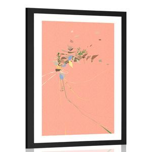 AFFICHE AVEC MONTURE BEAUTÉ SIMPLE DES PLANTES - DE NOTRE ATELIER - AFFICHES