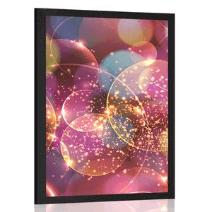 POSTER GLITTERING ABSTRACTION - ABSTRACT AND PATTERNED - POSTERS