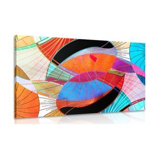 IMPRESSION SUR TOILE ABSTRACTION COLORÉE - IMPRESSIONS ABSTRAITES SUR TOILE - IMPRESSION SUR TOILE