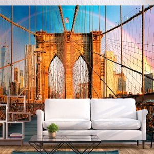 Self adhesive wallpaper Brooklyn Bridge