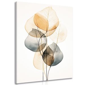 OBRAZ ABSTRAKTNÍ LISTY NO2 - OBRAZY - TOTÁLNÍ VÝPRODEJ 🔥