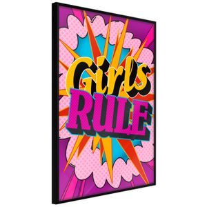 Poster - Girls Rule (Colour)