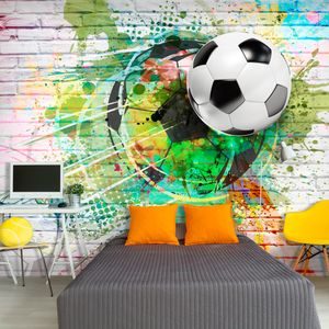 Fototapeta futbalová lopta - Colourful Sport