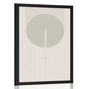 POSTER MODELE ELEGANTE CU CERCUL MID-CENTURY - MOTIVE DIN ATELIERUL NOSTRU - POSTERE