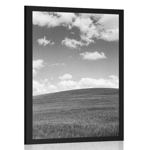 POSTER ZI MINUNATĂ PE LUNCĂ ÎN DESIGN ALB-NEGRU - ALB-NEGRU - POSTERE