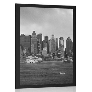 Plakát jedinečný New York v černobílém provedení