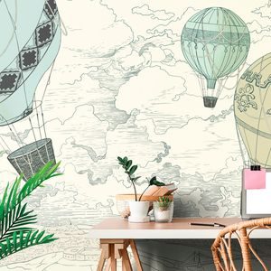 CARTA DA PARATI – PALLONCINI COLORATI - CARTA DA PARATI NATURA - CARTA DA PARATI