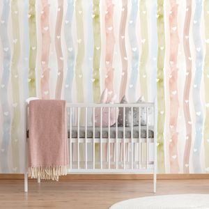 WALLPAPER RAINBOW FULL OF LOVE - CHILDRENS WALLPAPERS - WALLPAPERS