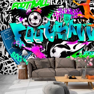 Fototapeta graffiti nápis futbal - Sports Graffiti