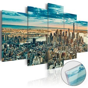 Picture on acrylic glass dream city New York