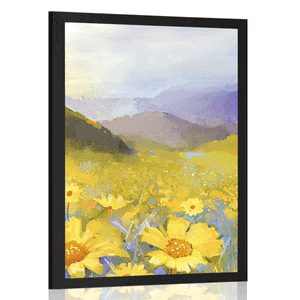 POSTER – CAMPO DI MARGHERITE - FIORI - POSTER