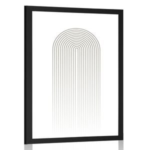 POSTER CURCUBEU MINIMALIST MID-CENTURY - MOTIVE DIN ATELIERUL NOSTRU - POSTERE