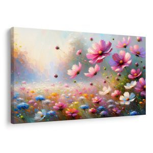 WANDBILD BLUMENMÄRCHEN - WANDBILDER FELDER UND WIESEN - BILDER
