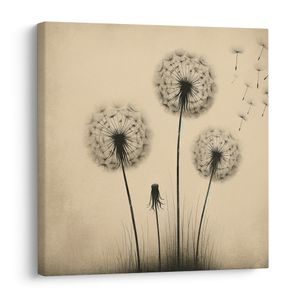 OBRAZ LET PAMPELIŠKOVÝCH PŘÁNÍ - OBRAZY PAMPELIŠKA - OBRAZY