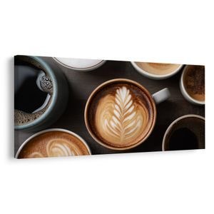 OBRAZ KÁVOVÁ POHODA NA STOLE - PICTURES OF FOOD AND DRINKS - PICTURES