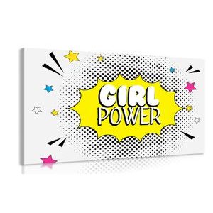 SLIKA S POP ART NAPISOM – GIRL POWER - POP ART SLIKE - SLIKE