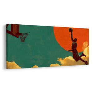 WANDBILD DYNAMISCHE SPIELSZENE - POP-ART-BILDER - BILDER