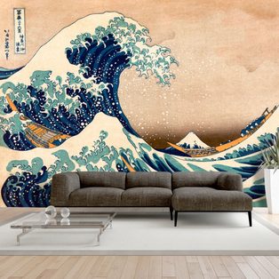 Fototapeta reprodukcia Hokusai - Veľká vlna z Kanagawa