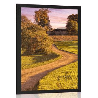 POSTER VIEW OF A RURAL LANDSCAPE - NATURE - POSTERS