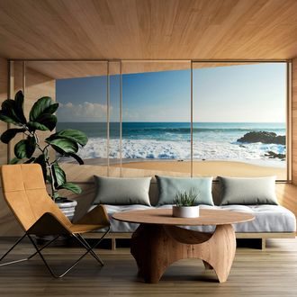 TAPETA NÁDHERNÝ VÝHLED NA MOŘE - TAPETY - TOTÁLNÍ VÝPRODEJ 🔥