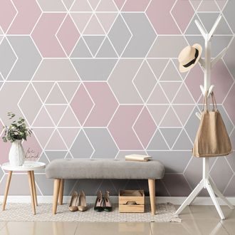 TAPETA PASTELOVÉ VZORY - VZOROVANÉ TAPETY - TAPETY