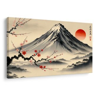 OBRAZ JAPONSKÁ KRAJINA - OBRAZY HORY - OBRAZY