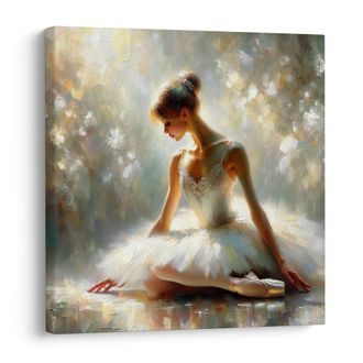 SLIKA BALERINA V SANJSKEM MIRU - SLIKE ŽENSKE - SLIKE