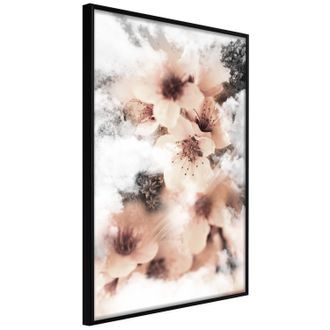 Plakát něžné květy v mlze - Heavenly Flowers