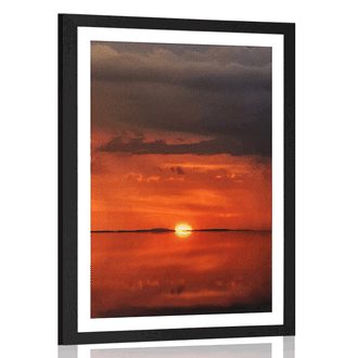 ПЛАКАТ – САМОТНА ЛОДКА - ПРИРОДА - ПЛАКАТИ