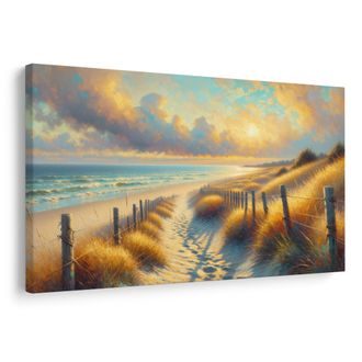 OBRAZ CESTA MEZI DUNAMI K MOŘI - OBRAZY MOŘE A PLÁŽ - OBRAZY
