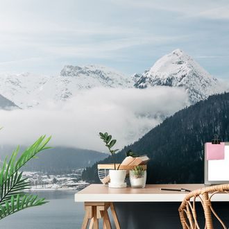 FOTOTAPETE WINTERLANDSCHAFT - TAPETEN - 🔥 TOTALAUSVERKAUF