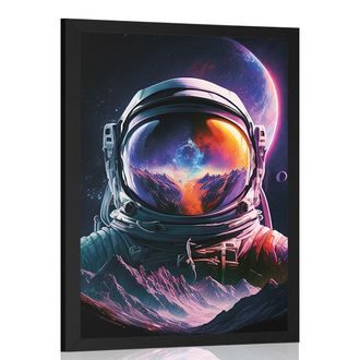 PLAKAT PORTRET ASTRONAVTA - ASTRONAVTI - PLAKATI