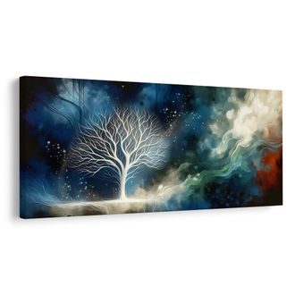 OBRAZ MAGICKÝ STROM ŽIVOTA VE VESMÍRU - OBRAZY STROMY ŽIVOTA - OBRAZY