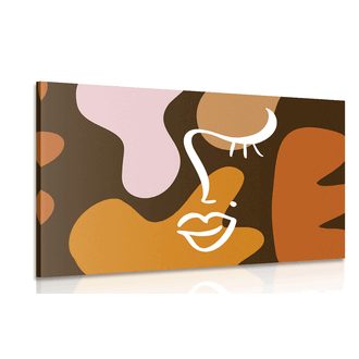 OBRAZ RYSY ŽENY V MÓDNÍM PROVEDENÍ - OBRAZY LIDÍ - OBRAZY