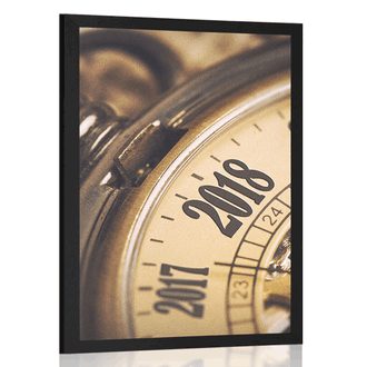 POSTER VINTAGE-TASCHENUHR - VINTAGE UND RETRO - POSTER