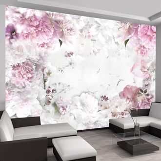 SELF ADHESIVE WALLPAPER ROMANTIC PEONIES - WALLPAPERS