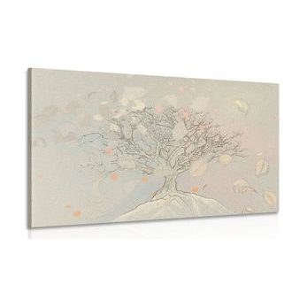 OBRAZ KRESLENÝ PODZIMNÍ STROM - OBRAZY - TOTÁLNÍ VÝPRODEJ 🔥