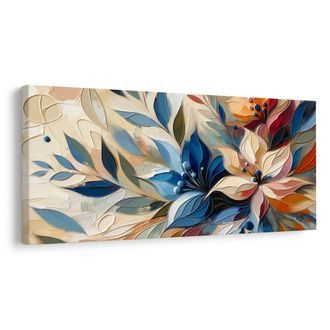 КАРТИНА НА ПЛАТНО – АБСТРАКТНА ЦВЕТНА КОМПОЗИЦИЯ - КАРТИНИ С ЦВЕТЯ - КАРТИНИ