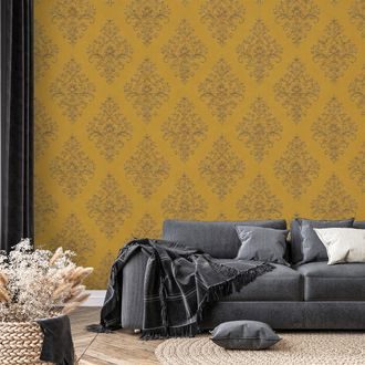 TAPÉTA ARANY VINTAGE ORNAMENTIKA - MINTÁS TAPÉTÁK - TAPÉTÁK