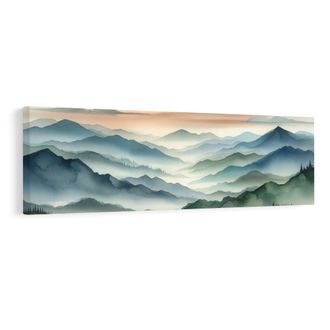 OBRAZ KLID NAD MODRÝMI HORAMI - OBRAZY HORY - OBRAZY
