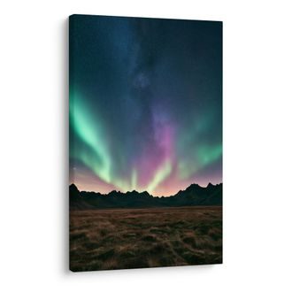 OBRAZ NOČNÍ OBLOHA S AUROROU - IMAGES OF AURORA BOREALIS - PICTURES