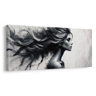 OBRAZ DYNAMICKÉ VLASY V POHYBU - OBRAZY ŽENY - OBRAZY