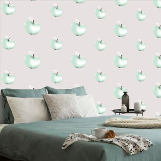 SELF ADHESIVE WALLPAPER GREEN APPLES - SELF-ADHESIVE WALLPAPERS - WALLPAPERS