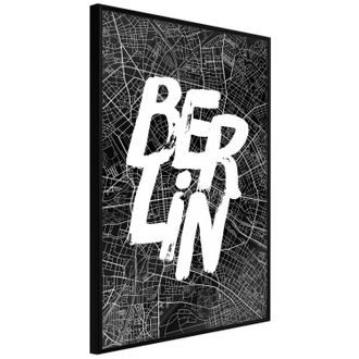 Poszer Berlín térkép - Negative Berlin