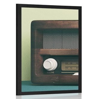 Poster retro radio